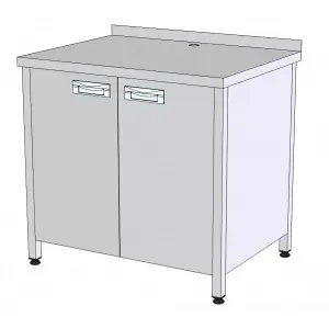 Столы производственные Стол-тумба от задней линии кассы RoboLabs STBR1D-086/56-H85