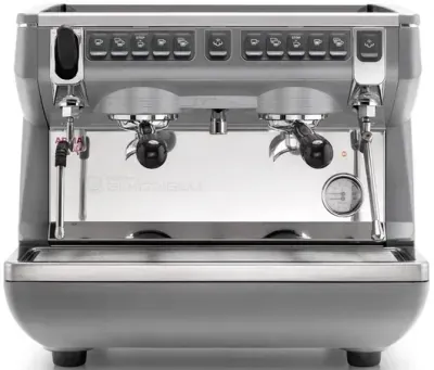 Кофемашина рожковая автоматическая Nuova Simonelli Appia Life Compact 2Gr V 220V metallic grey+economizer+high groups
