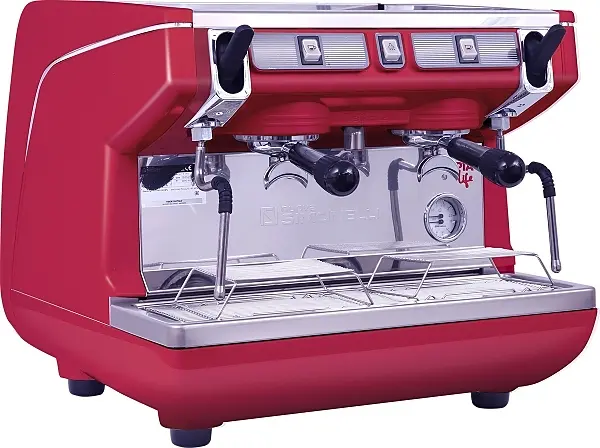 Кофемашина Nuova Simonelli Appia Life Compact 2Gr S 220V red+economizer+high groups