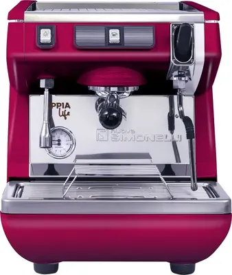 Кофемашины Кофемашина Nuova Simonelli Appia LIFE 1gr S 220V red+high groups