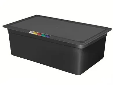 Гастроёмкости и крышки Гастроемкость 1/1 h=150 мм. 530*325 мм. 20 л. п/п черная
