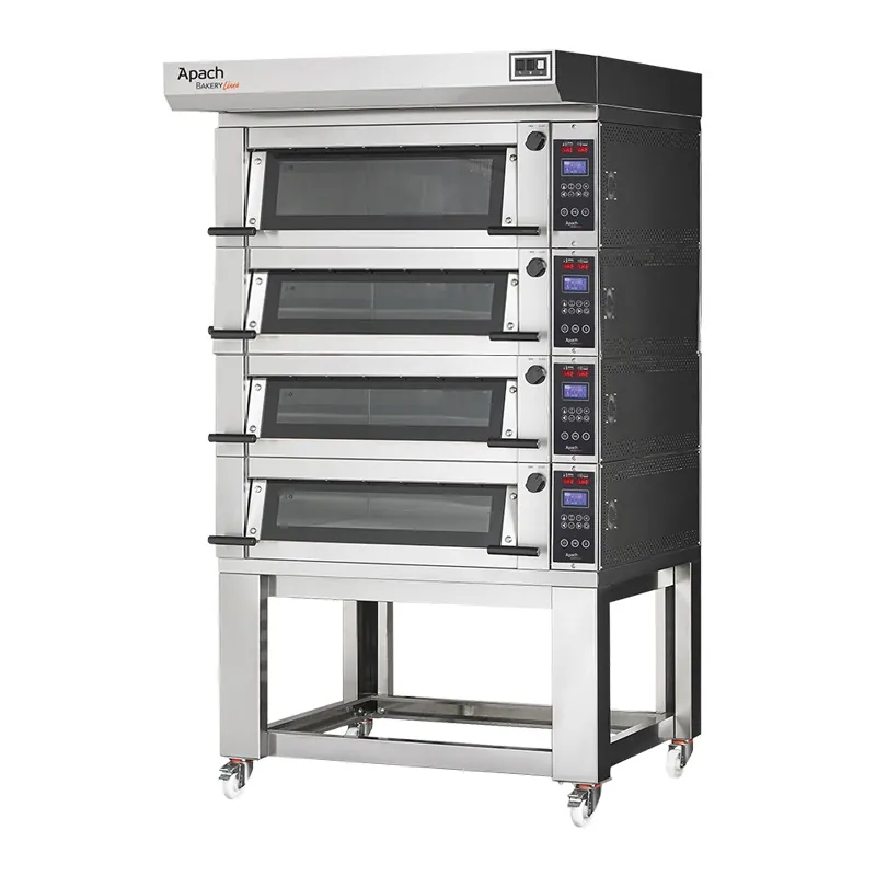 Печь подовая с подставкой без направляющих APACH BAKERY LINE E2K3L DPBI-T