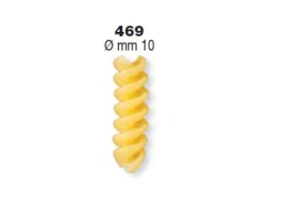 Форма LA MONFERRINA для P6/P12 FUSILLI (2 PRINCIPI) 10 MM 469 бронза