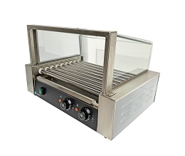 Грили роликовые ГРИЛЬ ДЛЯ HOT DOG HURAKAN HKN-GW9MC С ЭКРАНОМ