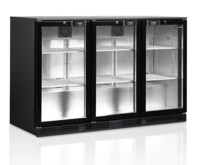 Шкафы морозильные Шкаф холод. со стеклом Tefcold DB301H-3