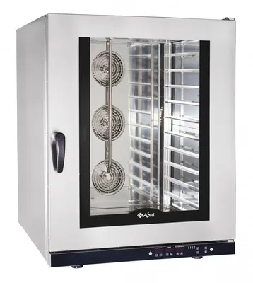 Конвекционные печи Печь конвекционная Abat КЭП-10П (10 ур. 400х600 мм), нерж, программ