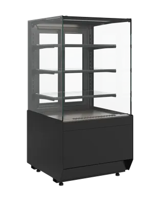 Витрины кондитерские Витрина кондитерская Carboma KC70 VM 0,9-1 LIGHT, версия 2.0, 9005, холодильная