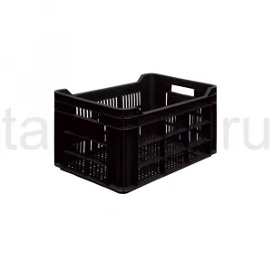 Ящик L 50см w 30см h 26 Тара 112 черный