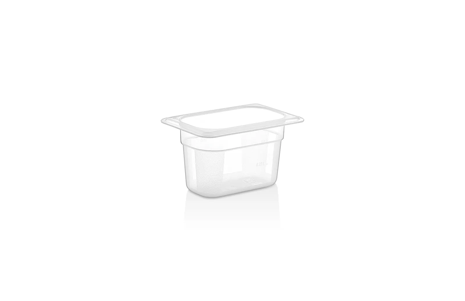 Гастроемкость 1/9 h=100 мм. 176*108 мм. 0,8 л. поликарб.прозрачная GP Gastroplast