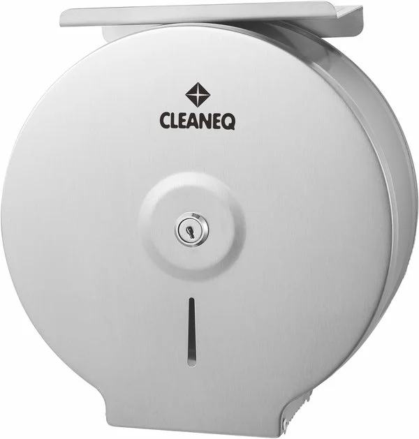 Диспенсеры бумаги для WC Диспенсер CLEANEQ KW-7300, для туалетной бумаги, с полкой