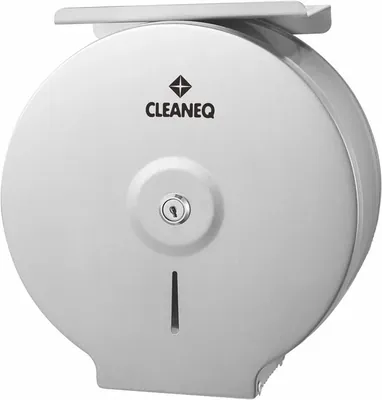 Диспенсеры бумаги для WC Диспенсер CLEANEQ KW-7300, для туалетной бумаги, с полкой