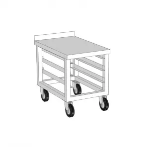 Подтоварники Стол для булочек h=600 RoboLabs KF009-00-450B
